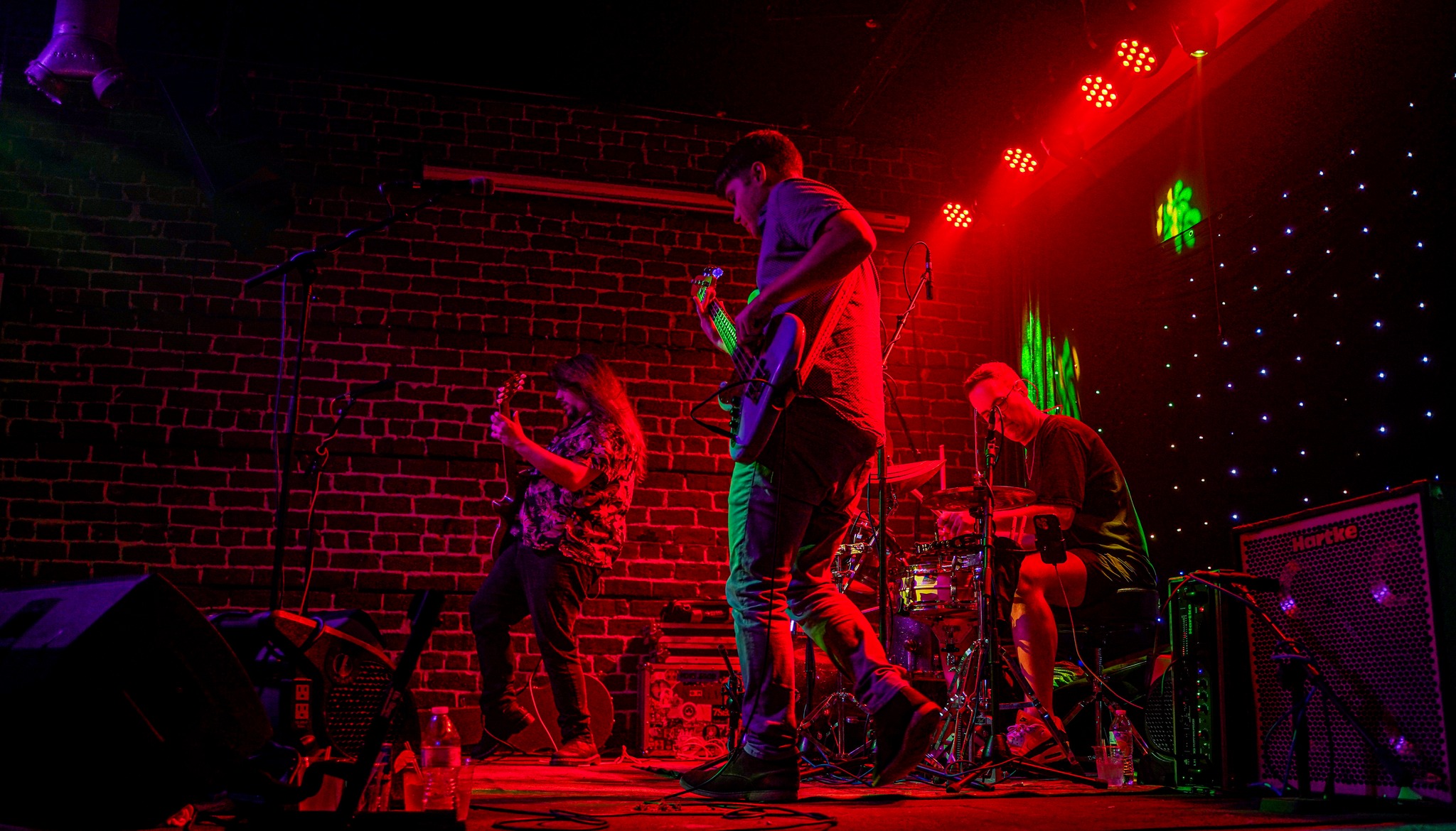 Individually Twisted performing at a gig